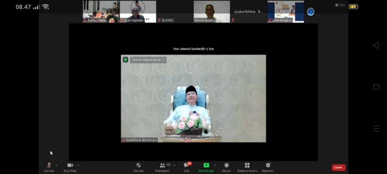 Gubernur Rohidin Hadiri Takziah Ahmad Zarkasi