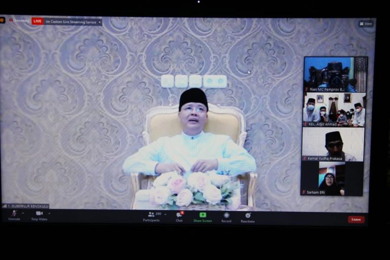 Gubernur Rohidin : Ibu Rosmani Sosok Perempuan Penuh Tauladan bagi Masyarakat