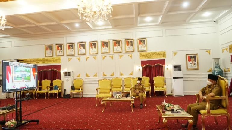 Perketat Prokes dan Percepatan Vaksinasi Pesan Presiden untuk Kendalikan Covid