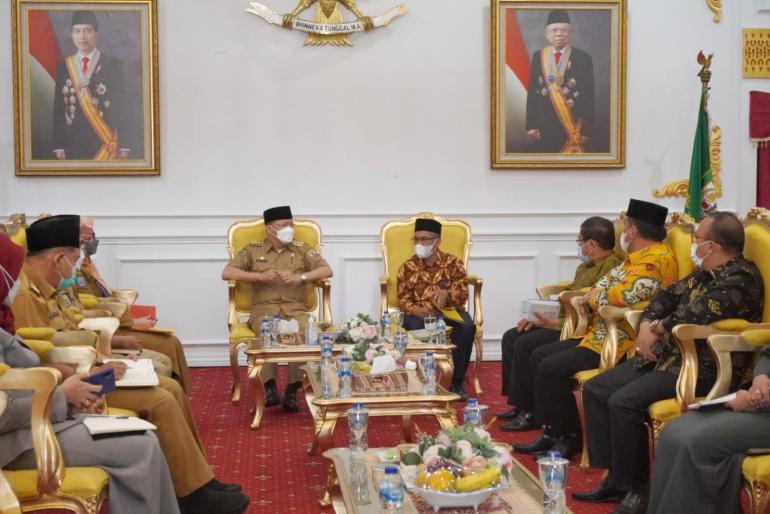 Terancam Kehilangan Aset Puskud Audiensi dengan Gubernur Bengkulu