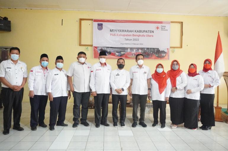 Pemkab BU hadiri Muskab Palang Merah Indonesia (PMI)