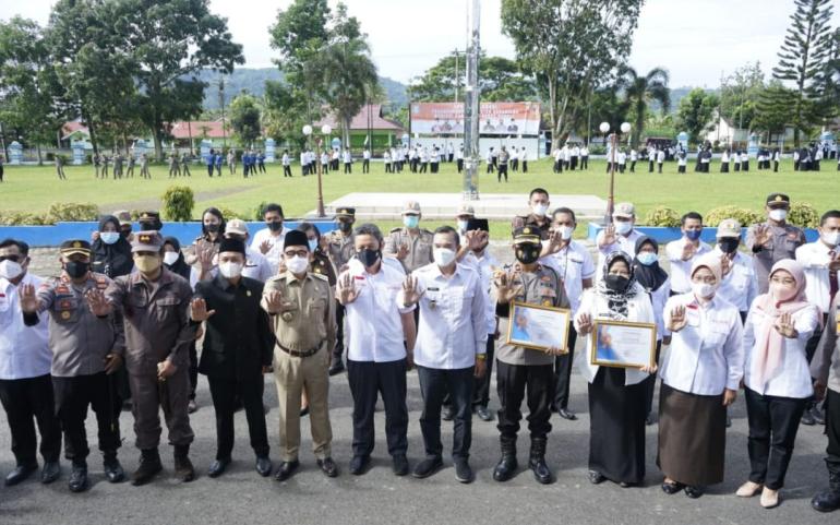 Bupati Kepahiang Pimpin Apel Deklarasi Kabupaten Bebas Pungli