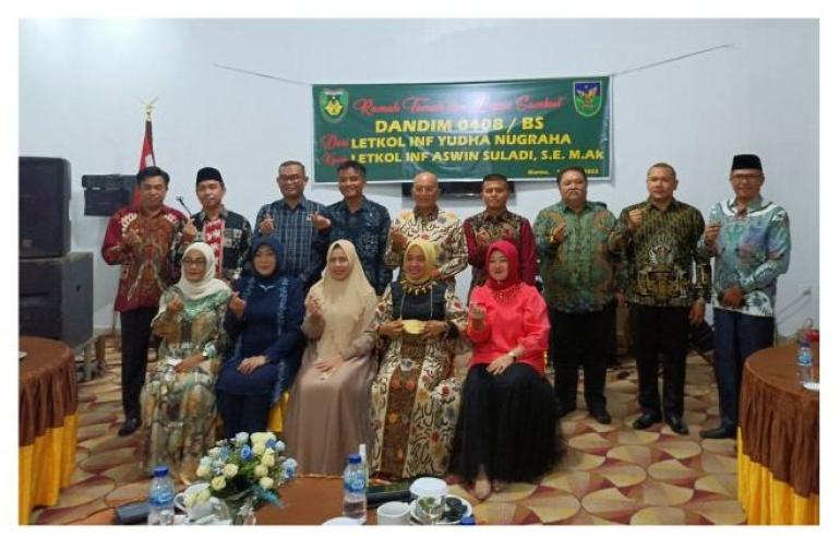 Ramah Tamah Pisah Sambut DANDIM 0408