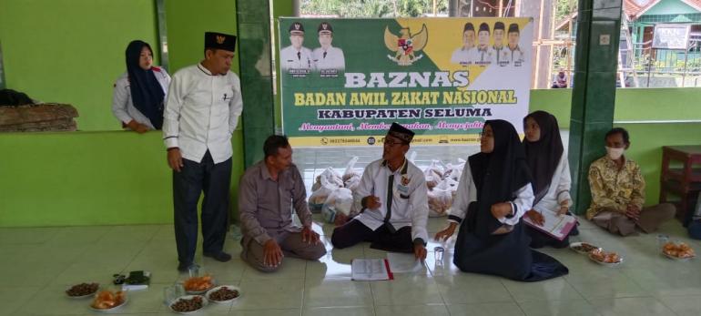 Baznas Seluma Salurkan Bantuan