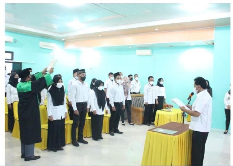Bupati Lantik 20 Orang PAW Anggota BPD Bengkulu Tengah