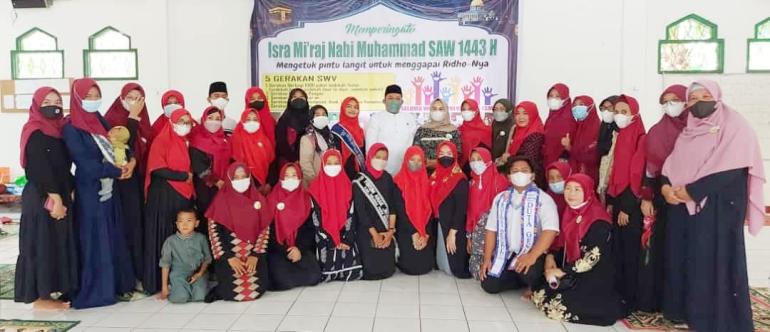 Bupati Seluma Hadir Di Peringatan Isra Mi'Raj Nabi Muhammad SAW Yang Diselenggarakan Oleh SWV 