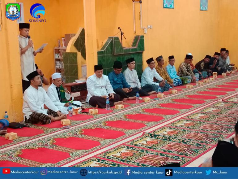 Tim Safari Ramadhan Pemda Kabupaten Kaur Kunjungi Desa Tanjung Agung