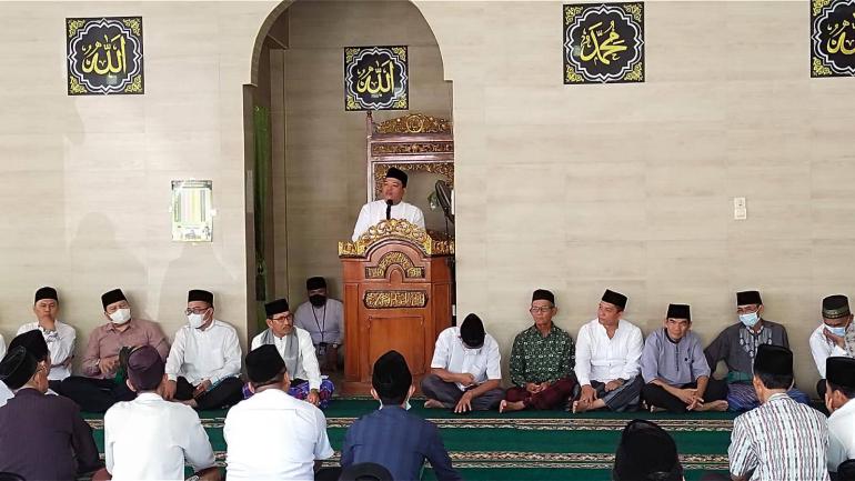 Safari Ramadhan Bupati Ajak Tingkatkan Keimanan Di Mulai Dengan Menjaga Kebersihan