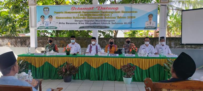 Tampak Wakil Bupati Hadir 