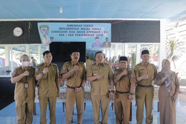 Bimtek Implentasi OSS-RBA Dan Pelaporan Kegiatan Penanaman Modal 
