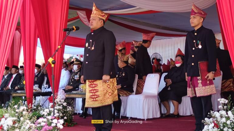 Erwin Oktavian Pimpin Upacara HUT Kabupaten Seluma Ke 19