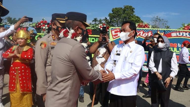 Kapolda Bengkulu Resmikan Mako Gedung Polres Dan Rumah Dinas Polres Bengkulu Tengah 