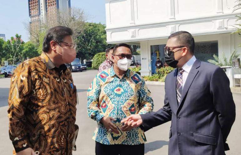 Ketum Golkar Bersama Ketua MPO Bengkulu ZKJ