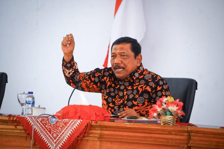 Bupati BU Pimpin Rakor Bersama OPD untuk Tingkatkan Kinerja dan Percepatan Anggaran