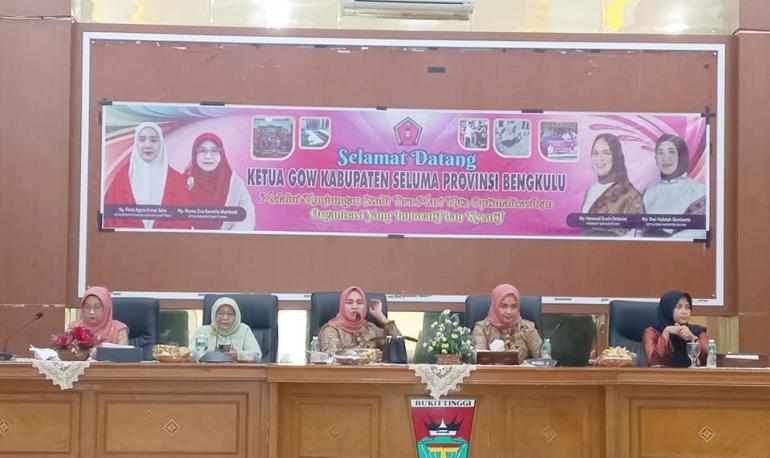 GOW Seluma Kunjungan Studi Tiru Ke KOTA BUKIT TINGGI 