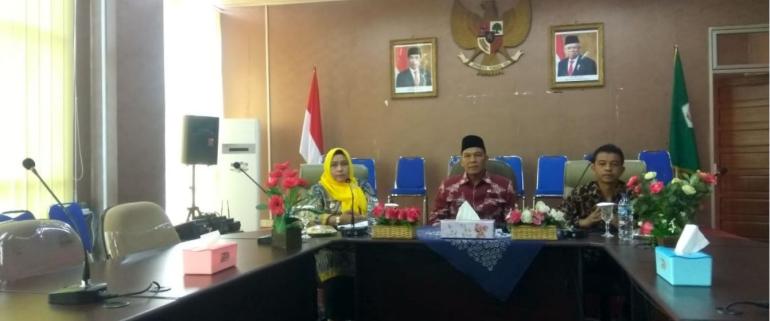 Pemkab RL Ikuti Rakornas Pengendalian Inflasi tahun 2022 Via Zoom Meeting