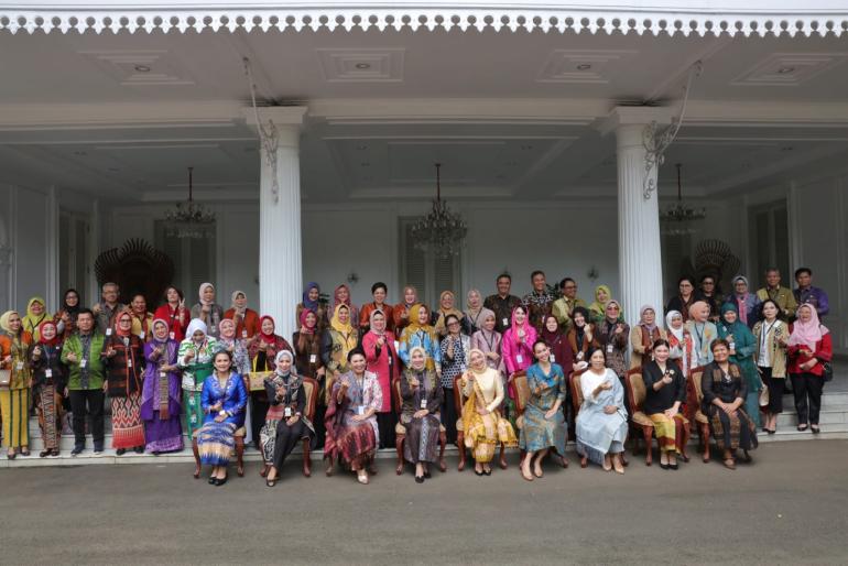 Derta Wahyulin Hadiri Rakernas Dekranas 2022