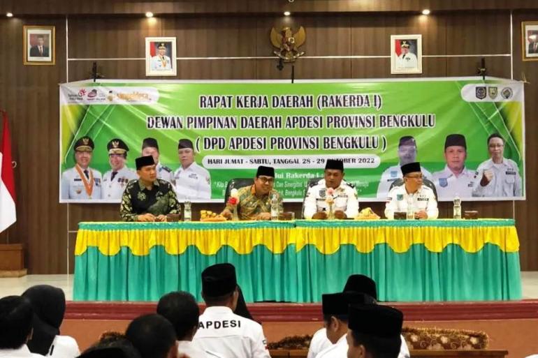 Hadiri Rakerda DPD APDESI, Sekretaris DPMD Antusias