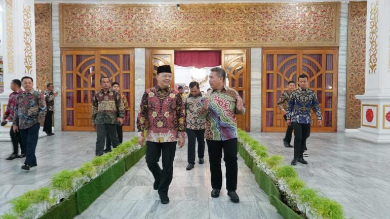 Gubernur Rohidin: Kolaborasi Pemerintah dengan Jajaran Korem 041 Gamas Bengkulu Sangat Baik