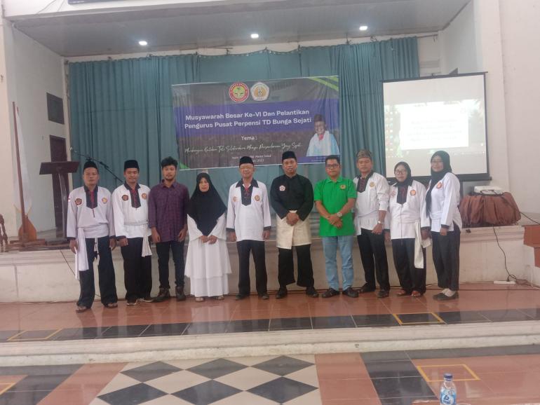 Mubes dan Pelantikan Pengurus Pusat Perpensi TD Bunga Sejati Berjalan Sukses