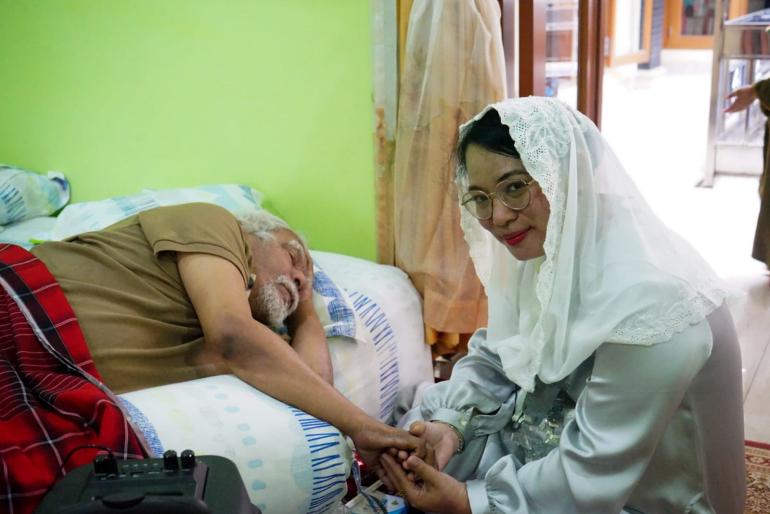 Terima Kunjungan Wan Sehan Destita Dapat Doa dan Nasehat Penyejuk