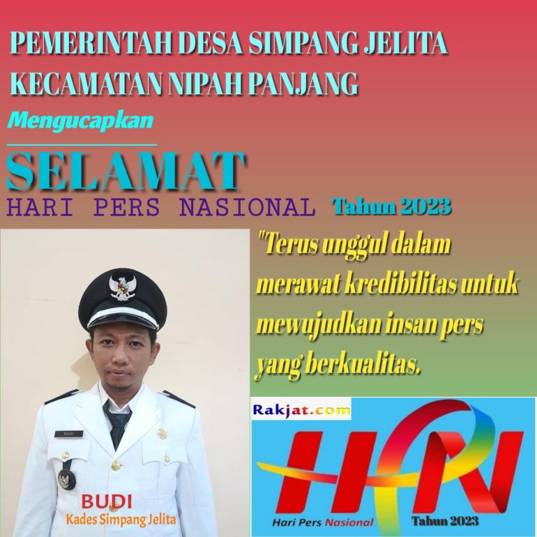 Budi selaku Kepala Desa Simpang Jelita