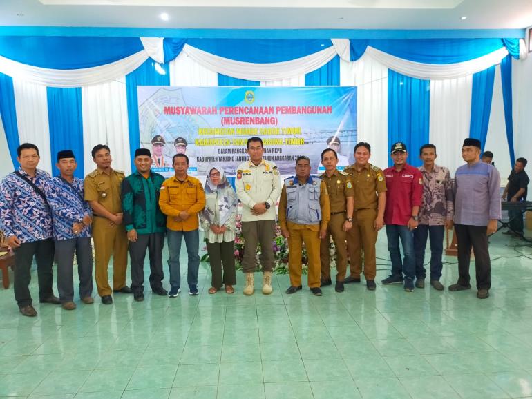 Kecamatan Muara Sabak Timur Gelar Pisah Sambut Camat Sekaligus Purnabakti Kasi Kesos