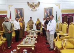 Kunjungan KLHK diterima Langsung Oleh Gubernur Rohidin Mersyah