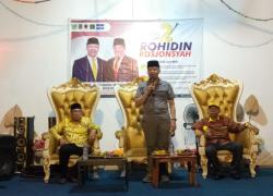 Sambutan Rohidin Mersyah