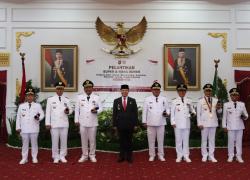 7 Bupati-Wabup Resmi Dilantik, Gubernur Rohidin Tegaskan Perkuat Sinergi Antar Daerah