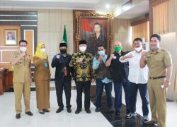 Gubernur Rohidin Mersyah menerima audiensi Pengurus Daerah Hapkido Provinsi Bengkulu