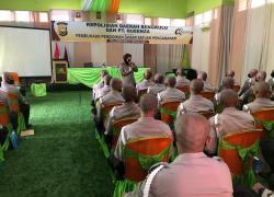 Diksar Satpam, AKBP Banyu Pesan Peserta Harus Paham Tupoksi