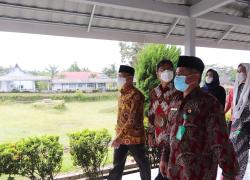 Menteri Kesehatan RI (Menkes RI) Budi Gunadi Sadikin di Provinsi Bengkulu, ia berkesempatan meninjau Rumah Sakit Khusus Jiwa (RSKJ) Soeprapto Bengkulu