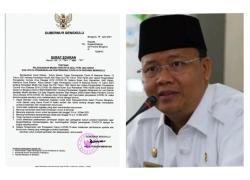 Gubernur Bengkulu Rohidin Mersyah 