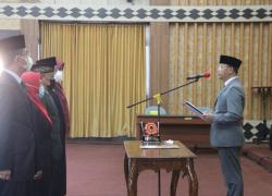 Gubernur Rohidin Lantik Anggota BPRS Provinsi Bengkulu Periode 2021-2024