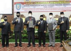 Pemprov Bengkulu Era Rohidin Torehkan WTP Keempat