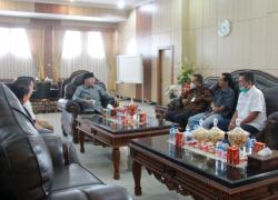 Gubenur Rohidin Terima Audiensi Cabor Sepak Bola dan Asprov PSSI