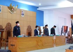 Tujuh Fraksi DPRD BU Setujui Raperda Pertanggungjawaban APBD 2020