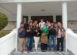 Pengurus Bengkulu Peduli dengan BAZNAS Provinsi Bengkulu