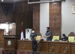 Hadiri Rapat Paripurna DPRD Sekda Wakili Gubernur Bengkulu