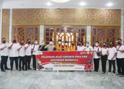 Gubernur Rohidin Lepas Atlet E-Sports FF Kontingen Bengkulu ke PON XX Papua 2021