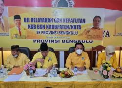 Ciptakan Kinerja Profesional, BSN Provinsi Bengkulu Uji Kelayakan dan Kepatutan Pengurus Kabupaten Kota
