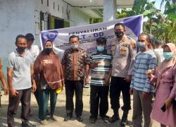 Bantuan BLT-DD Tahap I Dan Vaksinasi Oleh Polres Seluma