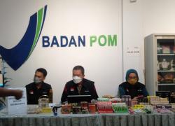 BPOM Amankan Kosmetik Tanpa Izin Edar