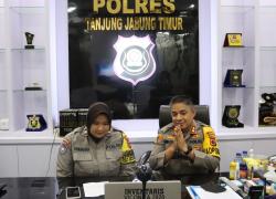 Polres Tanjab Timur Laksanakan Live Streaming Bersama Media Polri TV
