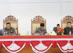 DPRD Seluma Gelar Paripurna Bahas Raperda APBD TA 2023
