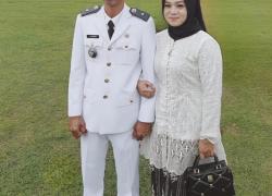 Dilantik Sebagai Kades Labuhan Pering, Samsudin Siap Lanjutkan Visi Misi