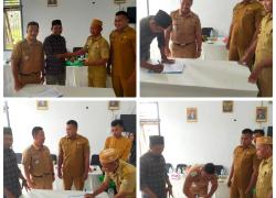 Sertijab Kepala Desa Trimulyo Berjalan Lancar